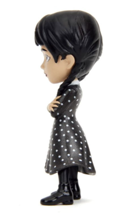 Jada Toys Metals 85211 Wednesday Wednesday Addams (Dress) 2.5" Die-Cast Collectible Figure