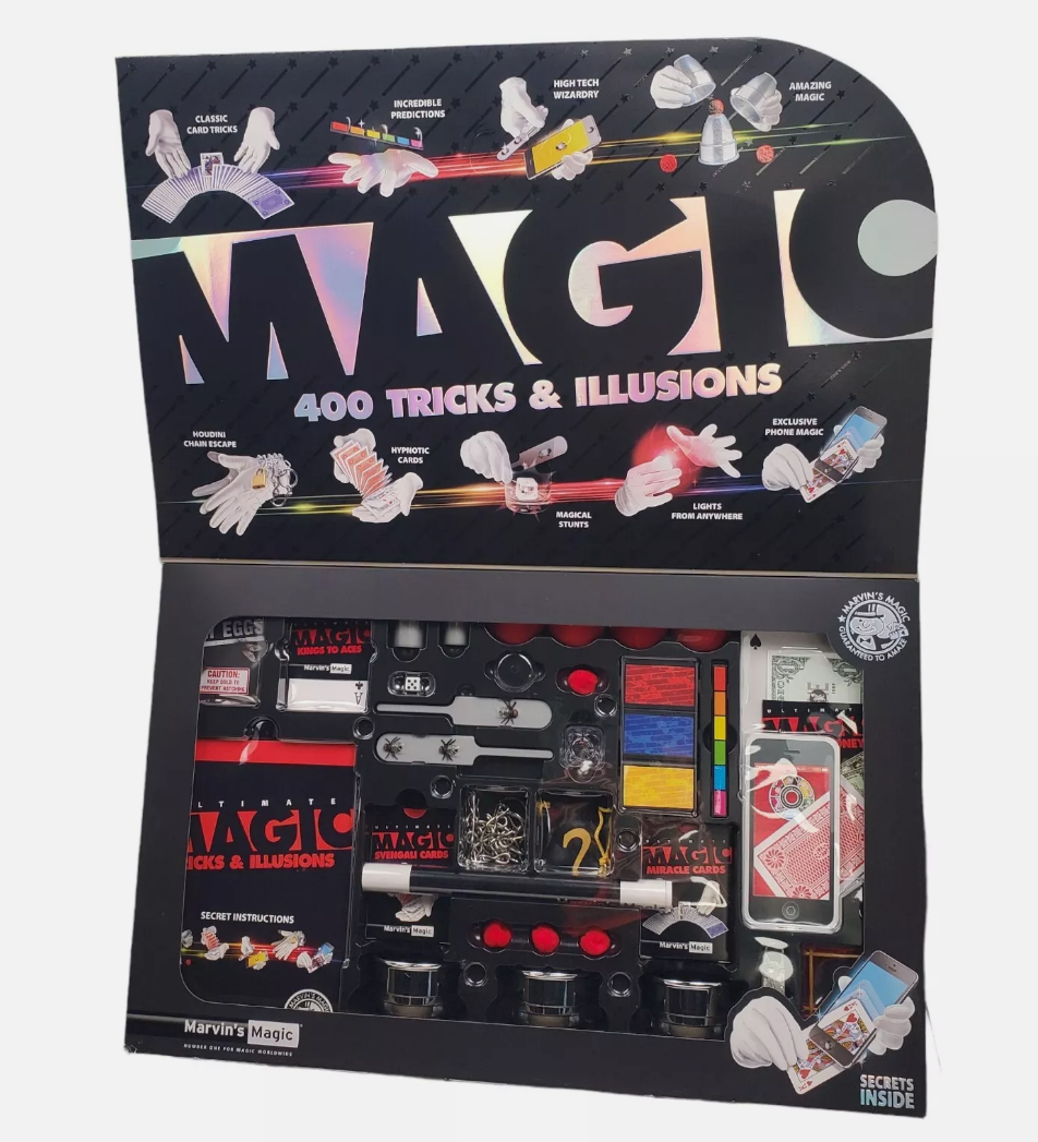 Marvins Ultimate Magic - 400 Tricks & Illusions Magic Set (Marvin's Magic)