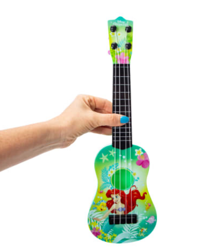 First Act Disney Princess Ukulele (Tunable - Small Kids Guitar with Four Strings)