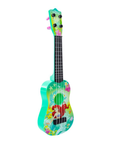 First Act Disney Princess Ukulele (Tunable - Small Kids Guitar with Four Strings)