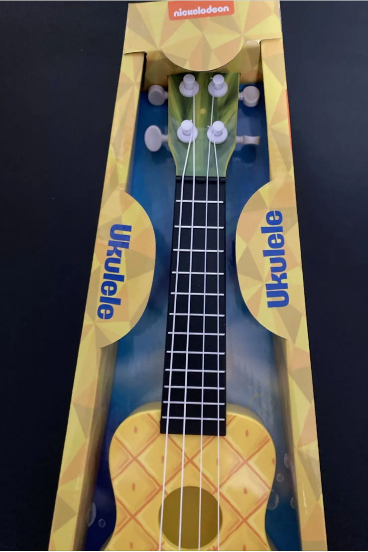 Nickelodeon SpongeBob SquarePants Ukulele- New In Box