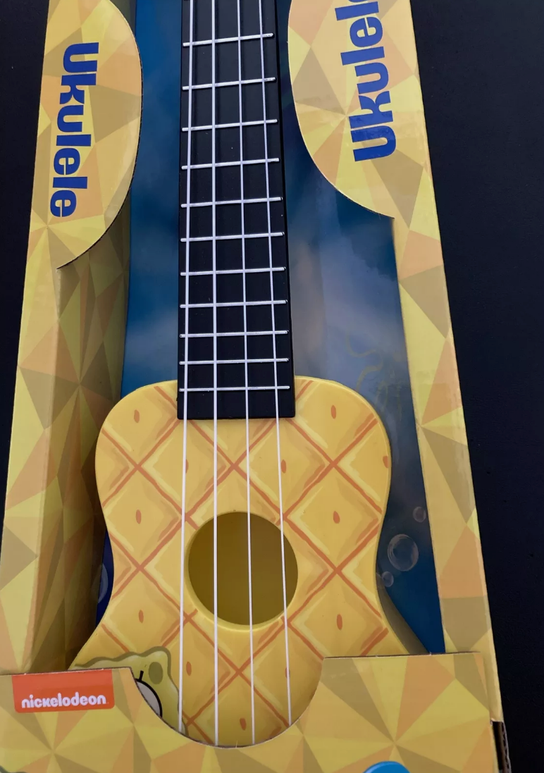 Nickelodeon SpongeBob SquarePants Ukulele- New In Box