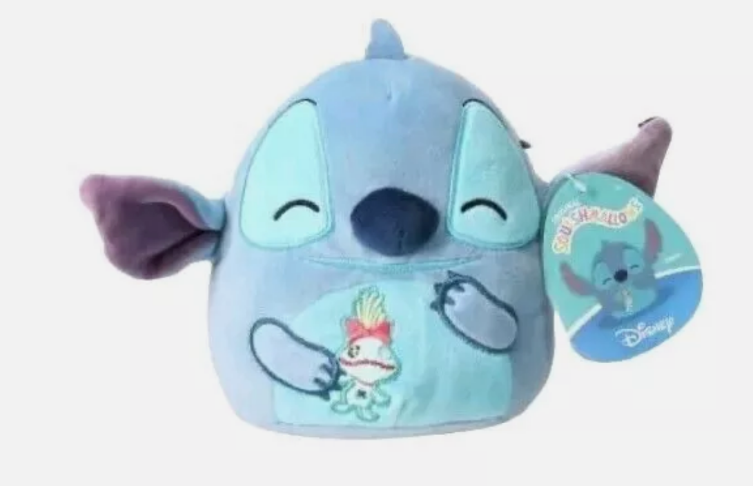 Squishmallows 6.5" Disney Stitch with Scrump