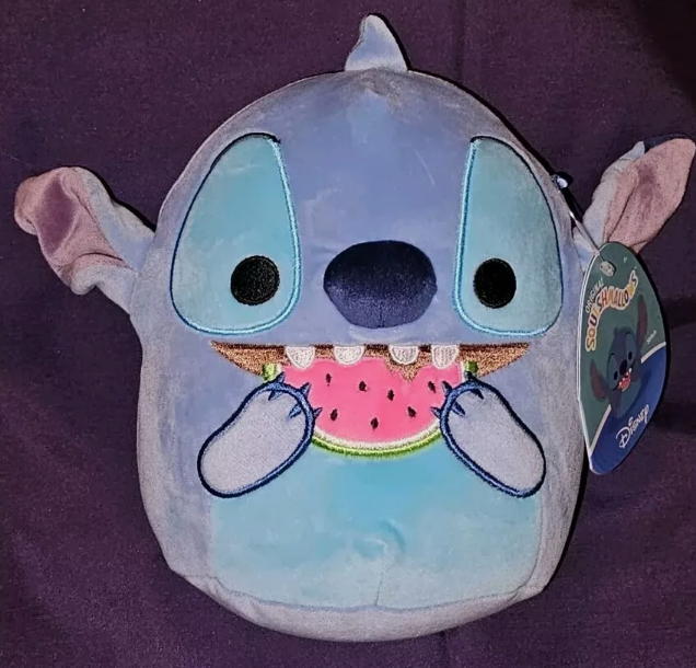 Squishmallows 6.5" Disney Stitch with Watermelon