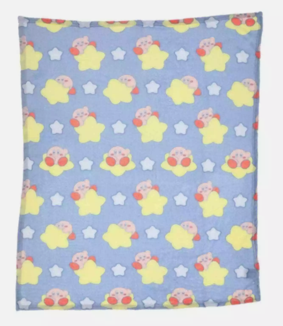 kirby plush throw blanket 40in x 50in