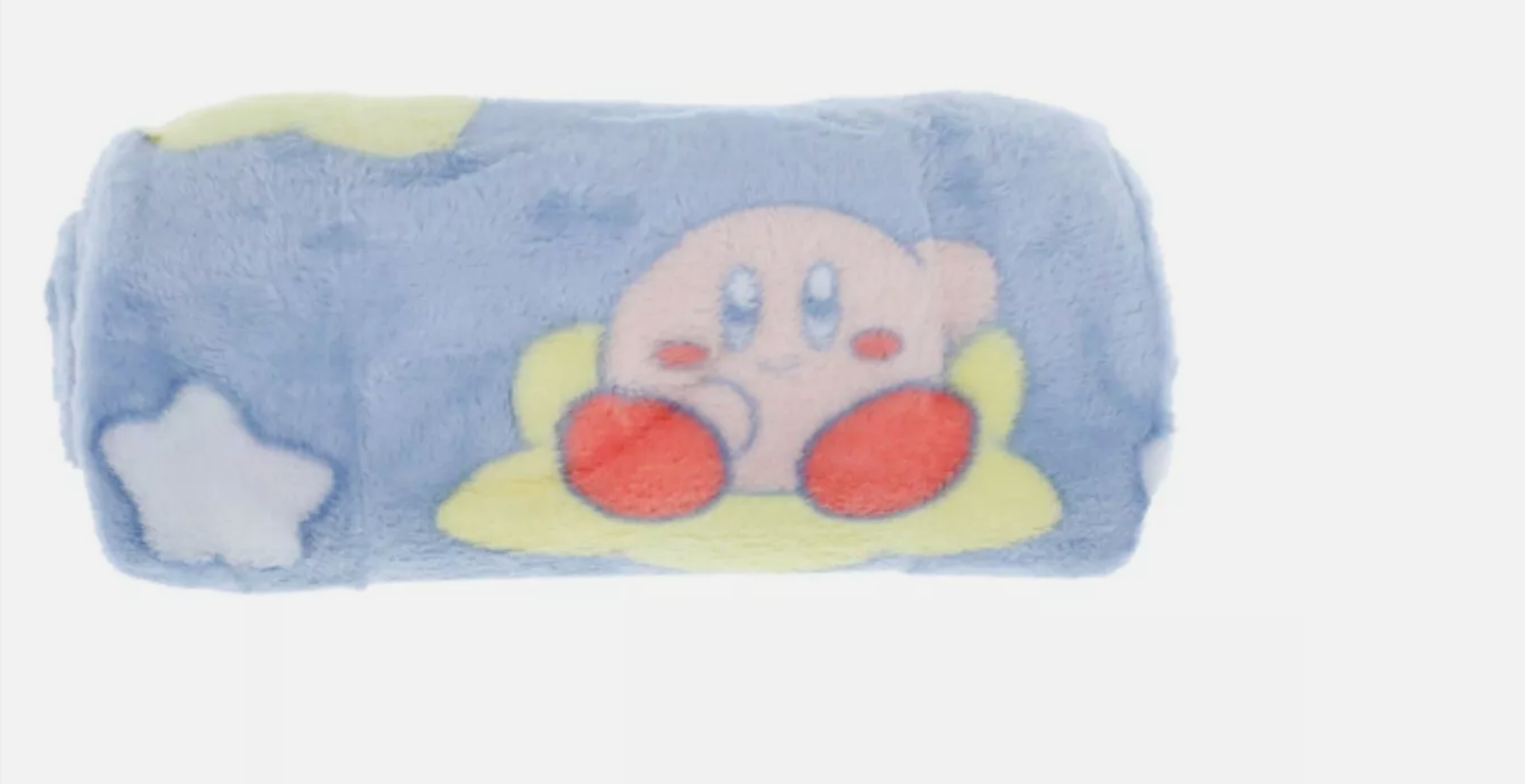 kirby plush throw blanket 40in x 50in