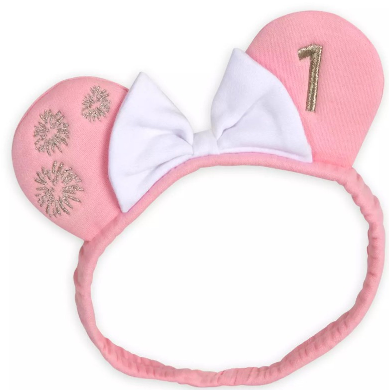 Disney Baby Minnie Mouse Milestone Gift Set for Baby - Pink - 3 to 6 months