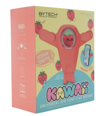 ByTech® Kawaii Universal Air Vent Car Mount Red