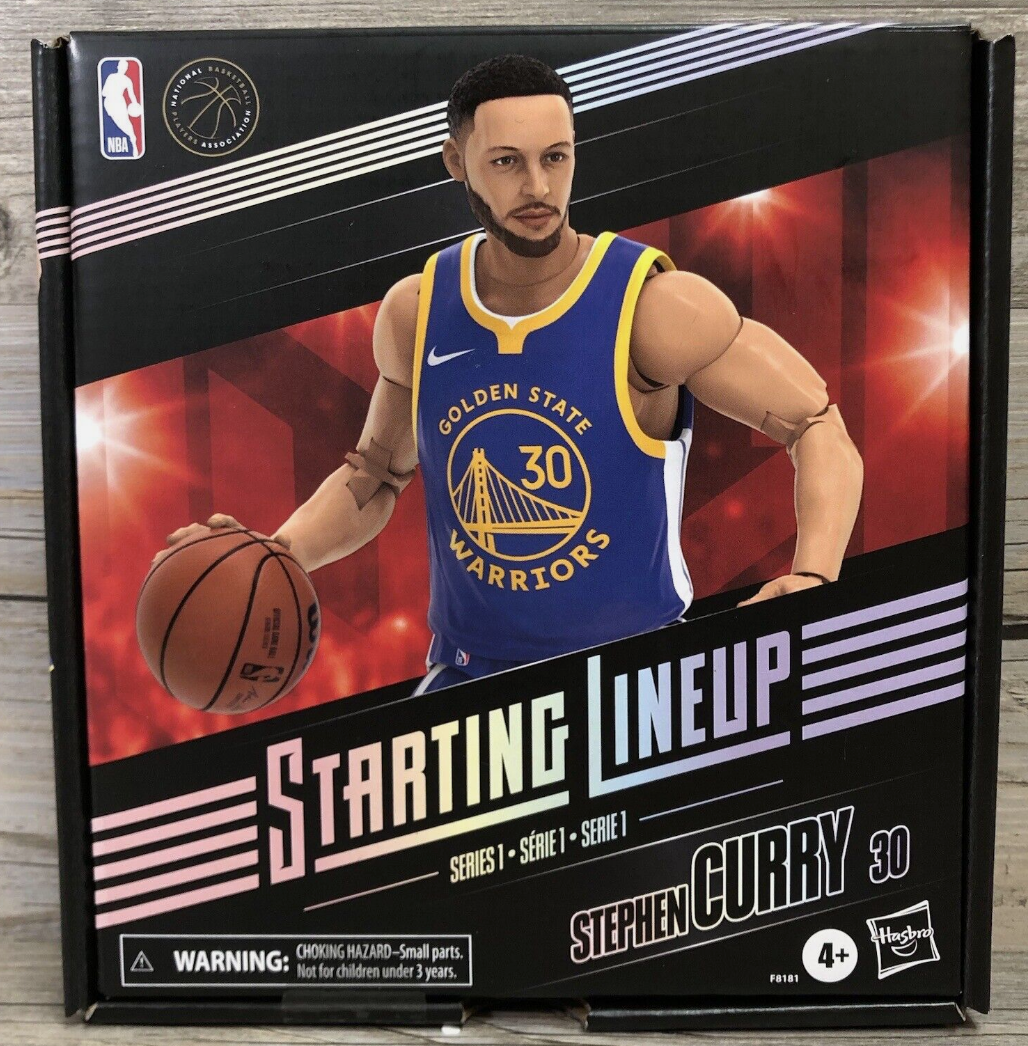 Hasbro x NBA Starting Lineup Stephen Curry 6 in Action Figure - F8181