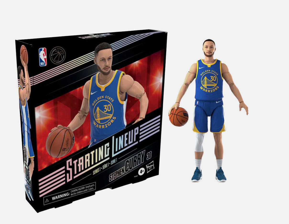 Hasbro x NBA Starting Lineup Stephen Curry 6 in Action Figure - F8181