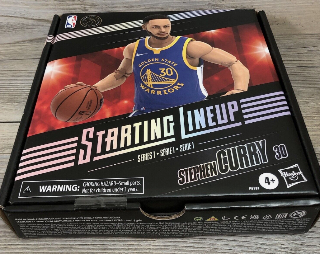 Hasbro x NBA Starting Lineup Stephen Curry 6 in Action Figure - F8181