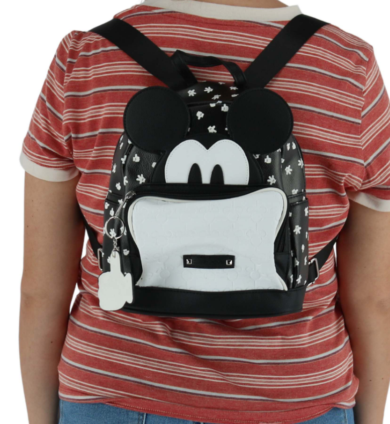 Mickey 10" Mini Deluxe Backpack with 1 Front pocket