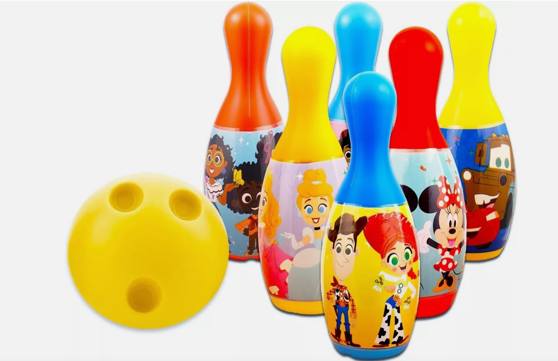 DISNEY 100 BOWLING SET AGES INDOOR OR OUTDOOR MICKEY MOUSE