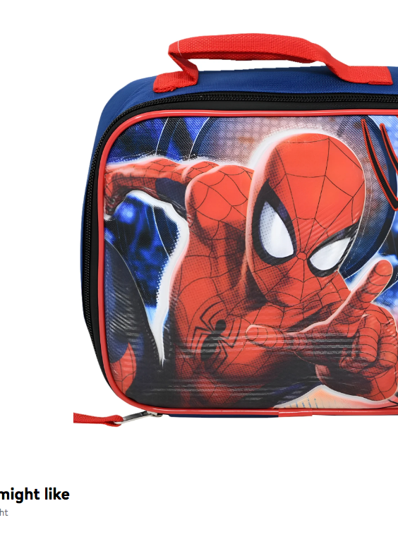 Spiderman Rectangle Lunch bag