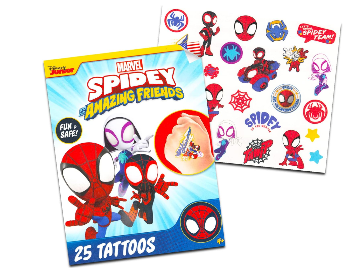 Marvel Spidey and His Amazing Friends Drum Set for Kids