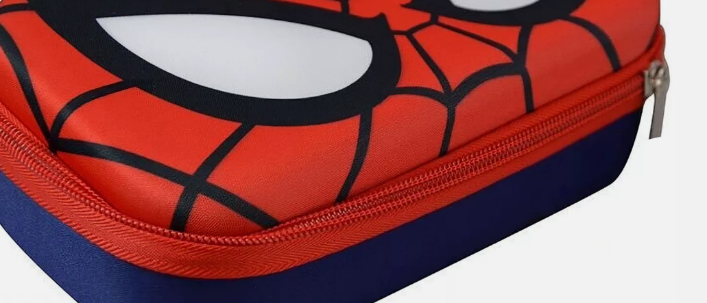 Spider-Man Mask EVA Pencil Case Red