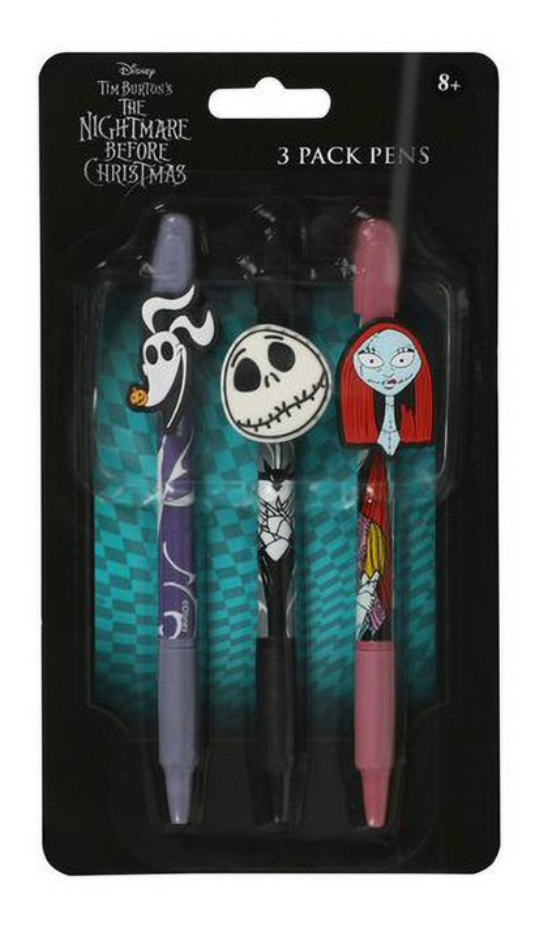 NIGHTMARE BEFORE CHRISTMAS 3PK PEN COLL