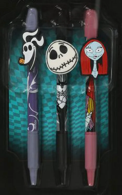 NIGHTMARE BEFORE CHRISTMAS 3PK PEN COLL