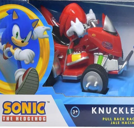 Sonic & Knuckles Pull Back 2pk