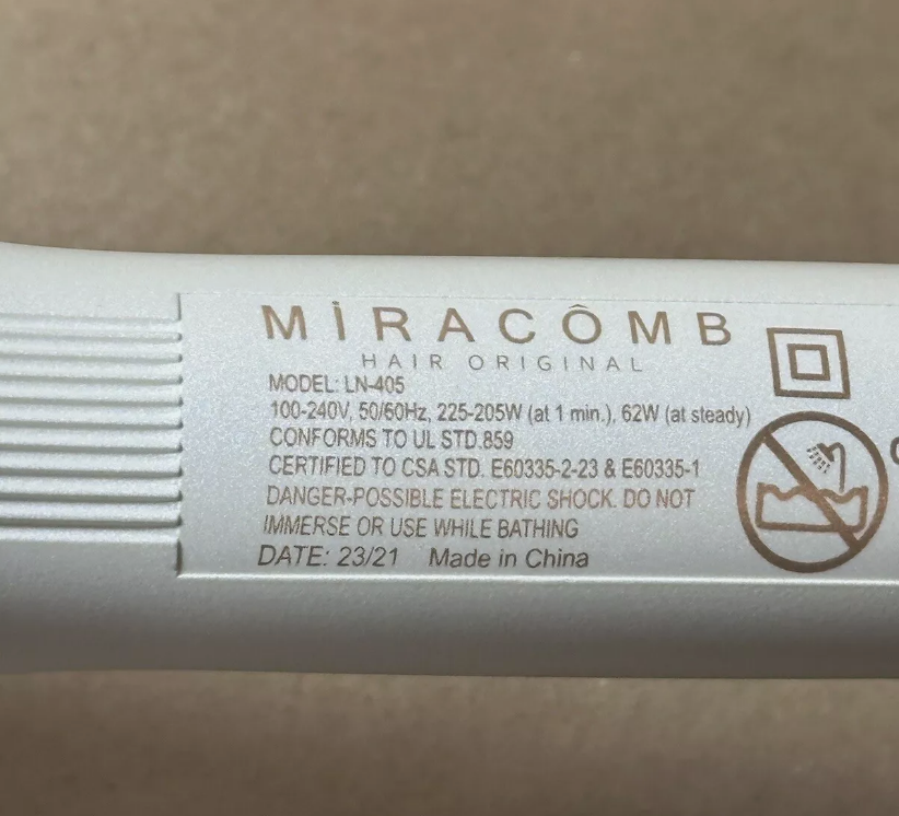 Miracomb Original Rotating Hair Curler