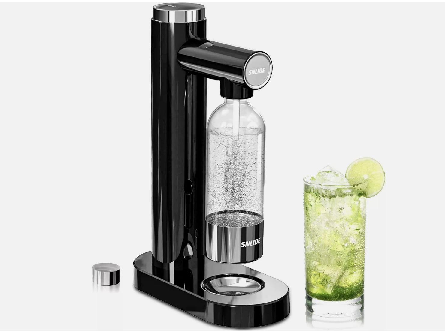 SNLIDE Soda Maker, Soda Water Machine with 1L BPA Free