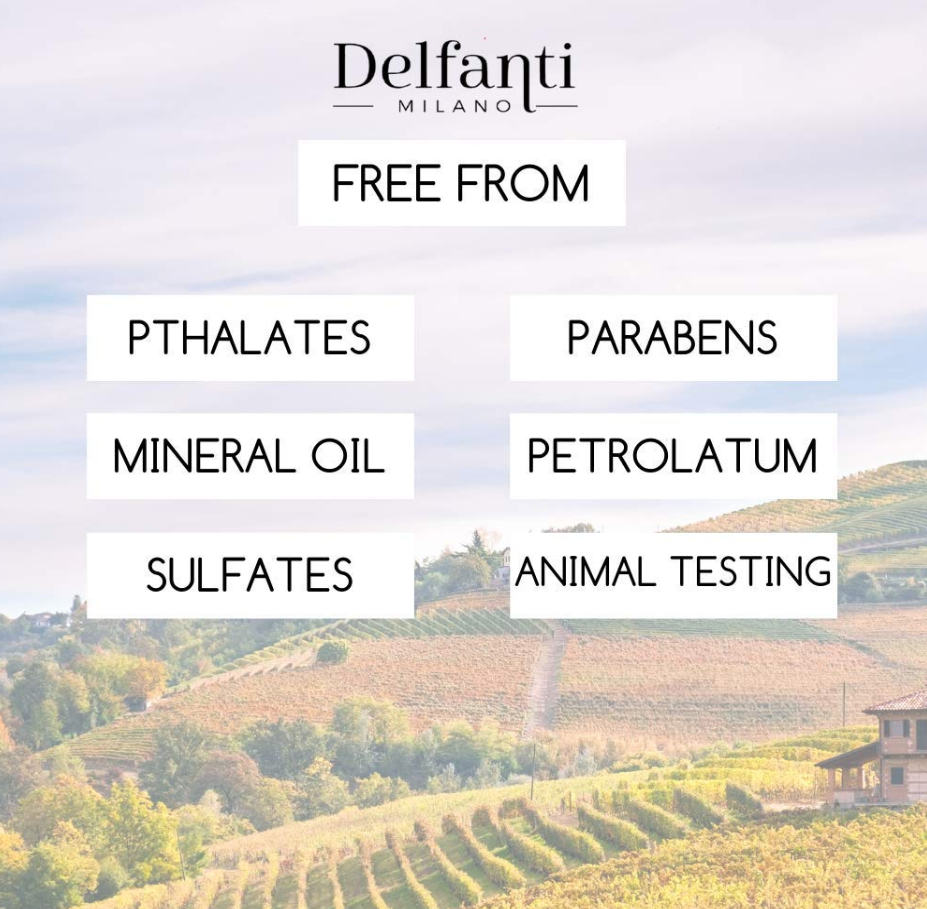 Delfanti-Milano • COLLAGEN 24K • Anti-Aging Night Cream • Face and Neck Moisturizer with pure Hyaluronic Acid • Made in Italy