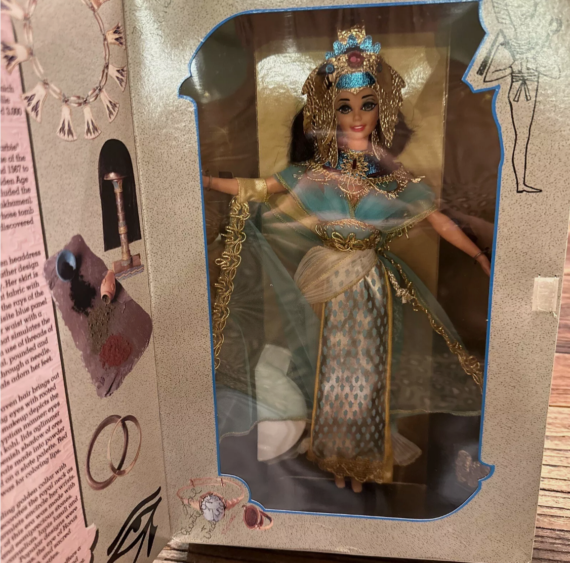 Egyptian Queen Barbie Doll The Great Eras Collection 1993 Mattel 11397