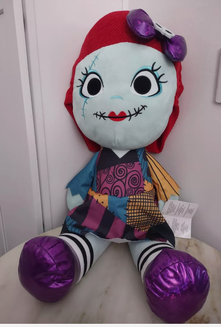 Disney Tim Burton's Nightmare Before Christmas Sally Jumbo Plush 32''