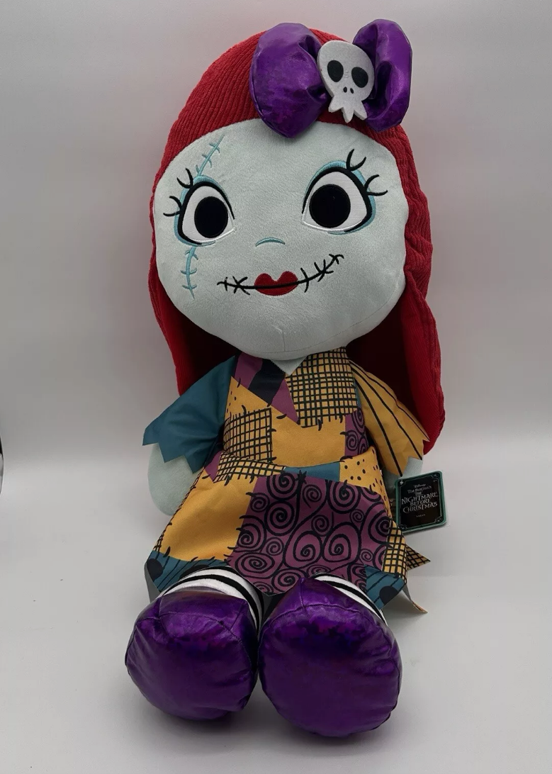 Disney Tim Burton's Nightmare Before Christmas Sally Jumbo Plush 32''