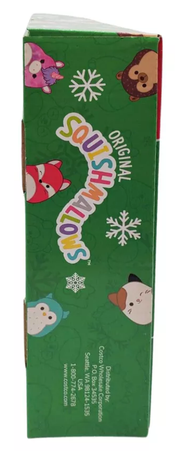 Original Squishamllow Christmas Ornament 8PK #8291