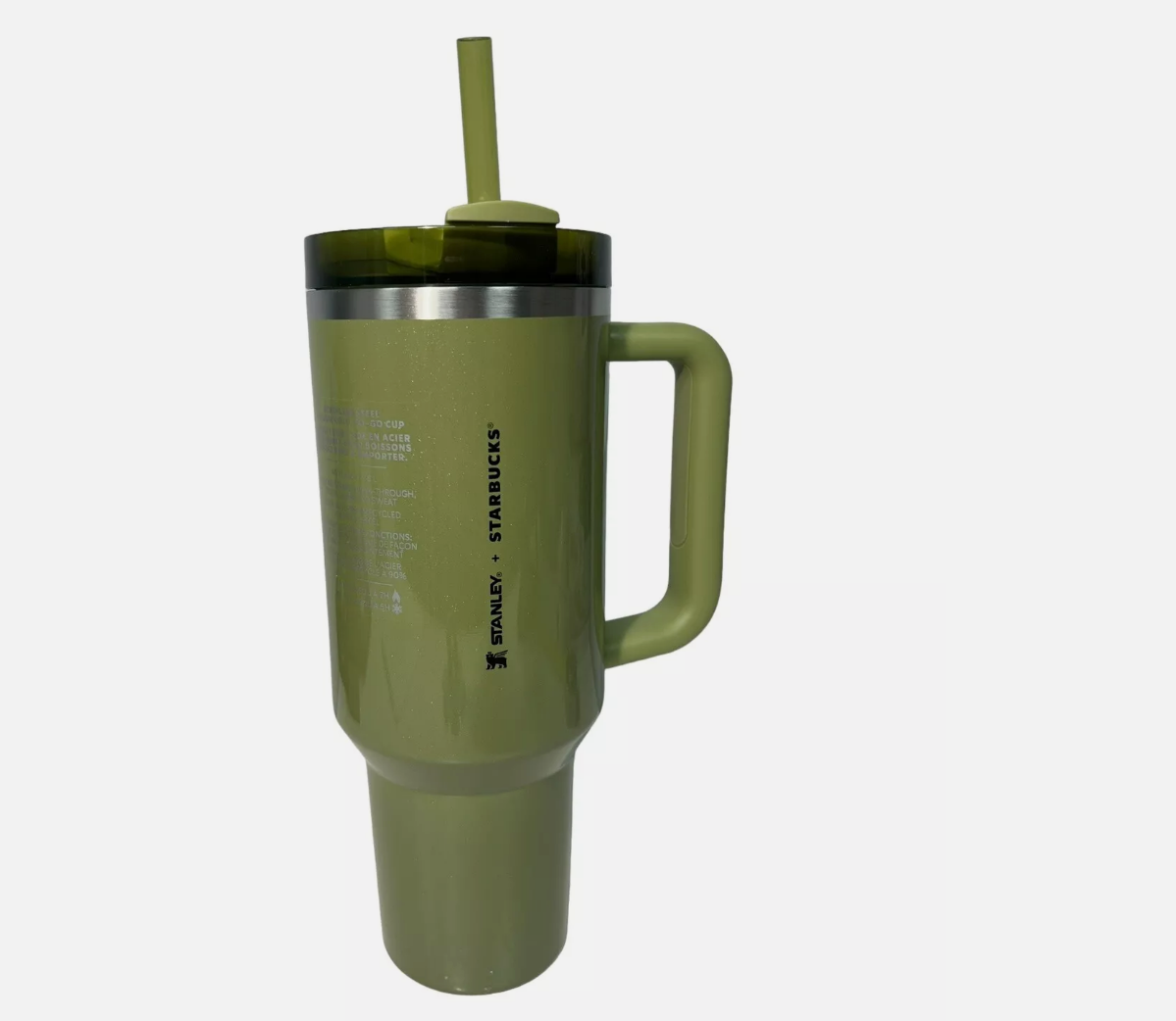 STARBUCKS x STANLEY Olive Green 40OZ Vacuum Seal Cup Fall 2024