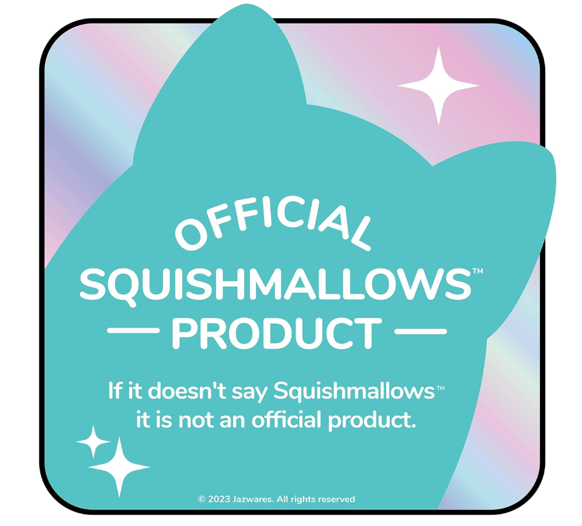 Squishmallows 7.5"" Weaver The Waffle, Medium, Orange