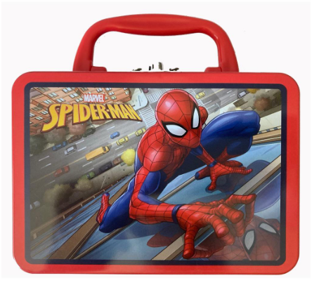 Marvel Spider-man Mini Tin can Lunchboxes( 5.5 x 4 x 2.5)