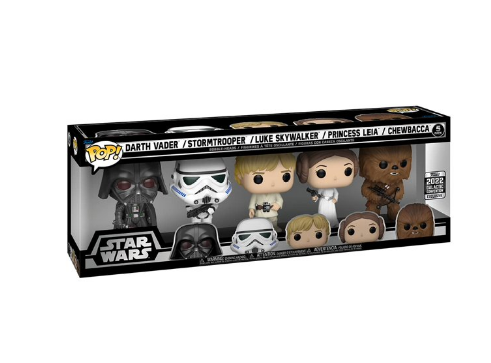 Funko Pop! Star Wars Galactic Convention 2022 5-Pack