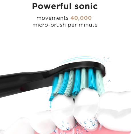 Fairywill Electric Sonic Toothbrush USB Charge FW-507 Rechargeable Waterproof Electronic Tooth Brushes Replacement Heads Adult