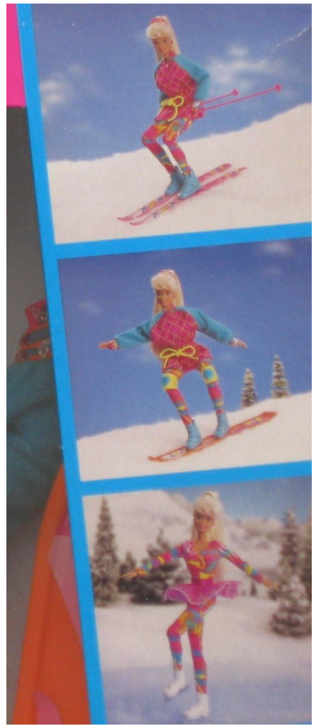 Vintage Barbie Winter Sport Bend and Move Body Doll 1994 Mattel #13516