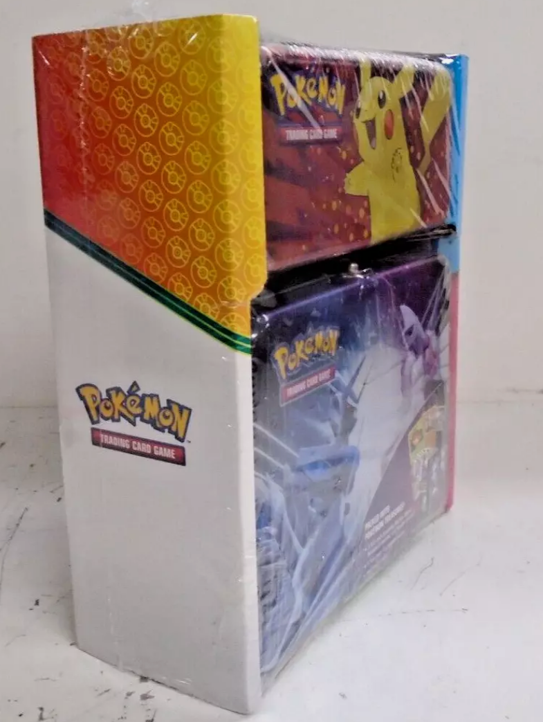 Pokemon Trading Card Game Collector's Chest and Pokemon Pencil Case, 3 Foil cards, 5 Pokemon TCG Booster Packs!