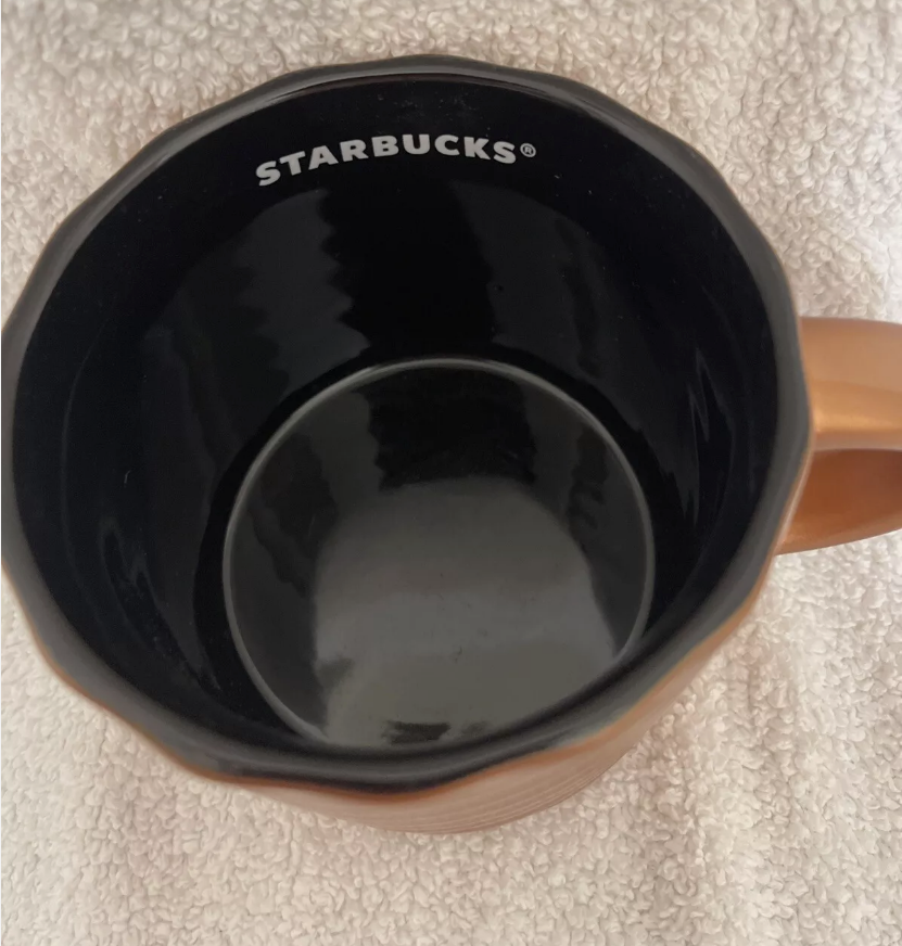 Starbucks Mug Ceramic Brown / Bronze Winter 2024 New Cup Coffee Tea