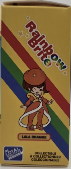 CheeBee Rainbow Brite 40th Anniversary TLS - LALA ORANGE 2.5" Figure _���