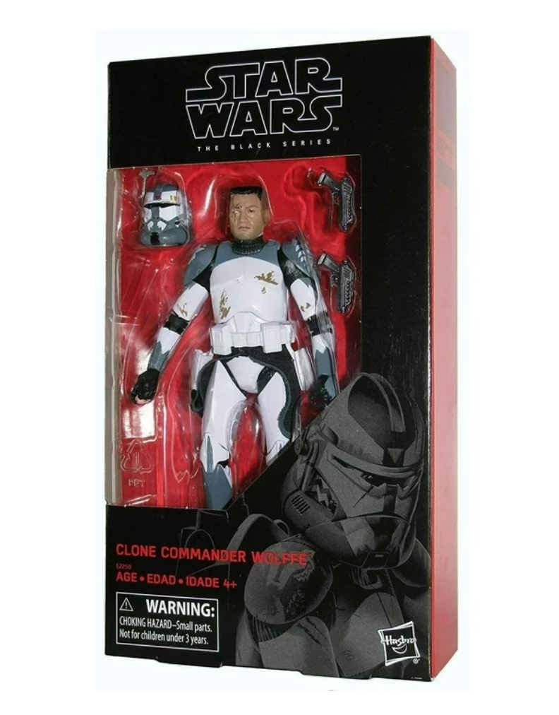 Star Wars Black Series Clone Commander Wolffe Action Figure [6 Inch]