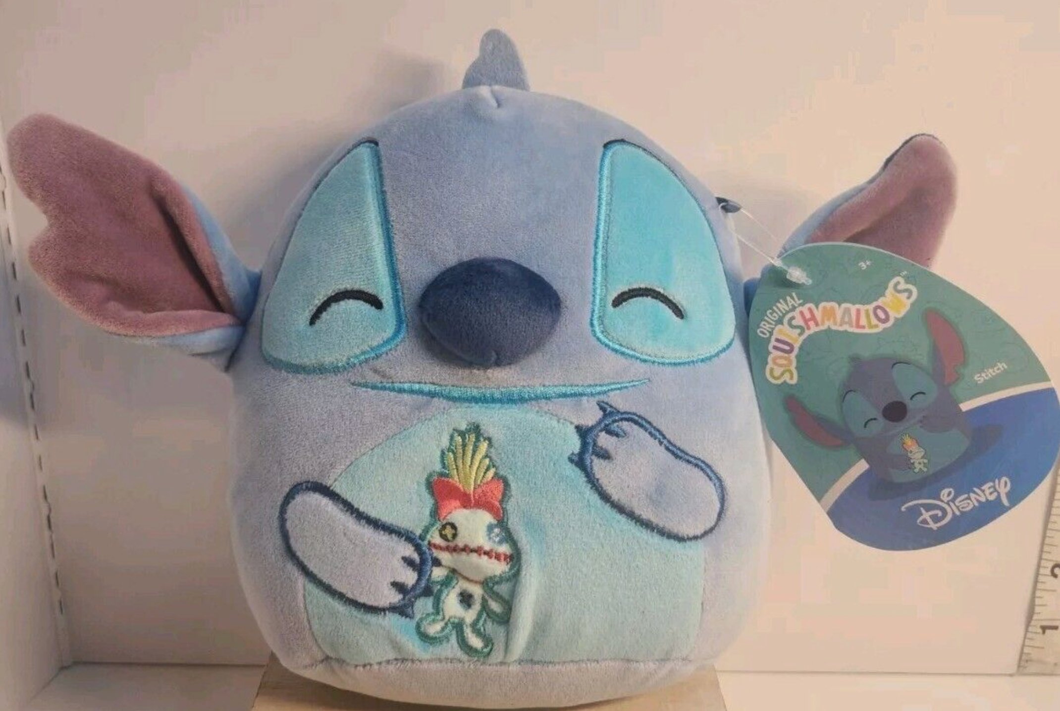 Squishmallows 6.5" Disney Stitch with Scrump