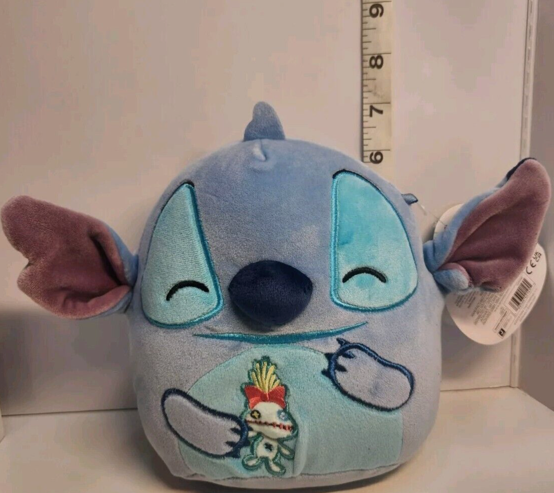 Squishmallows 6.5" Disney Stitch with Scrump