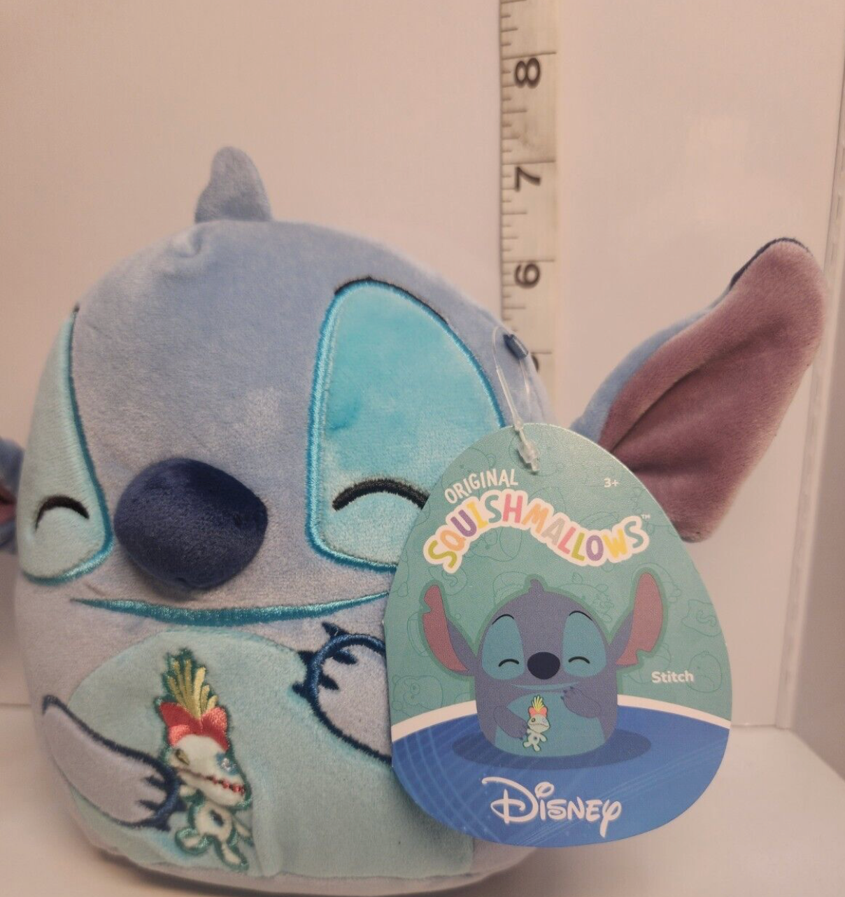 Squishmallows 6.5" Disney Stitch with Scrump