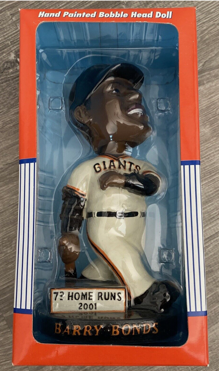 San Francisco Giants Barry Bonds 73 Home Runs 2001 Bobblehead