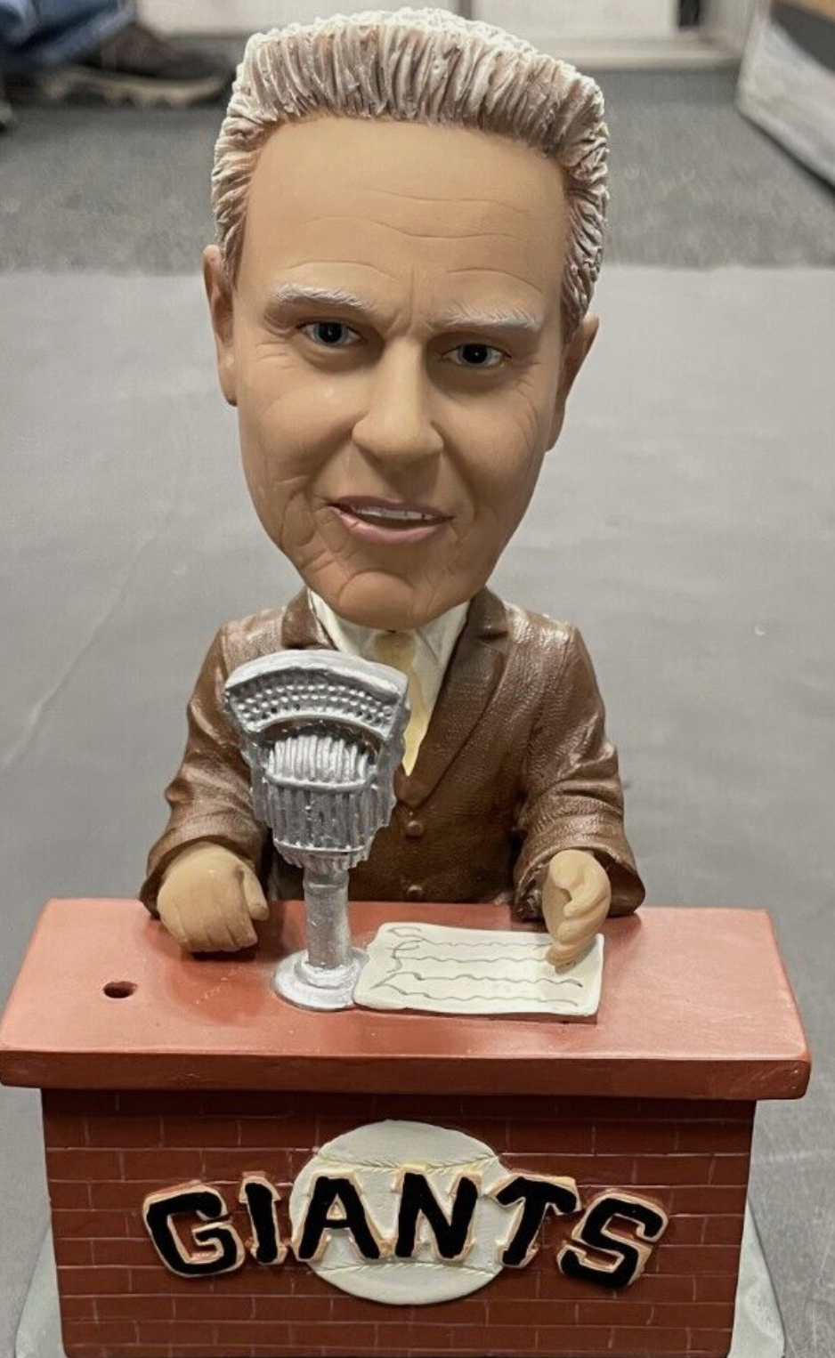 Lon Simmons San Francisco Giants Special Talking Bobblehead 