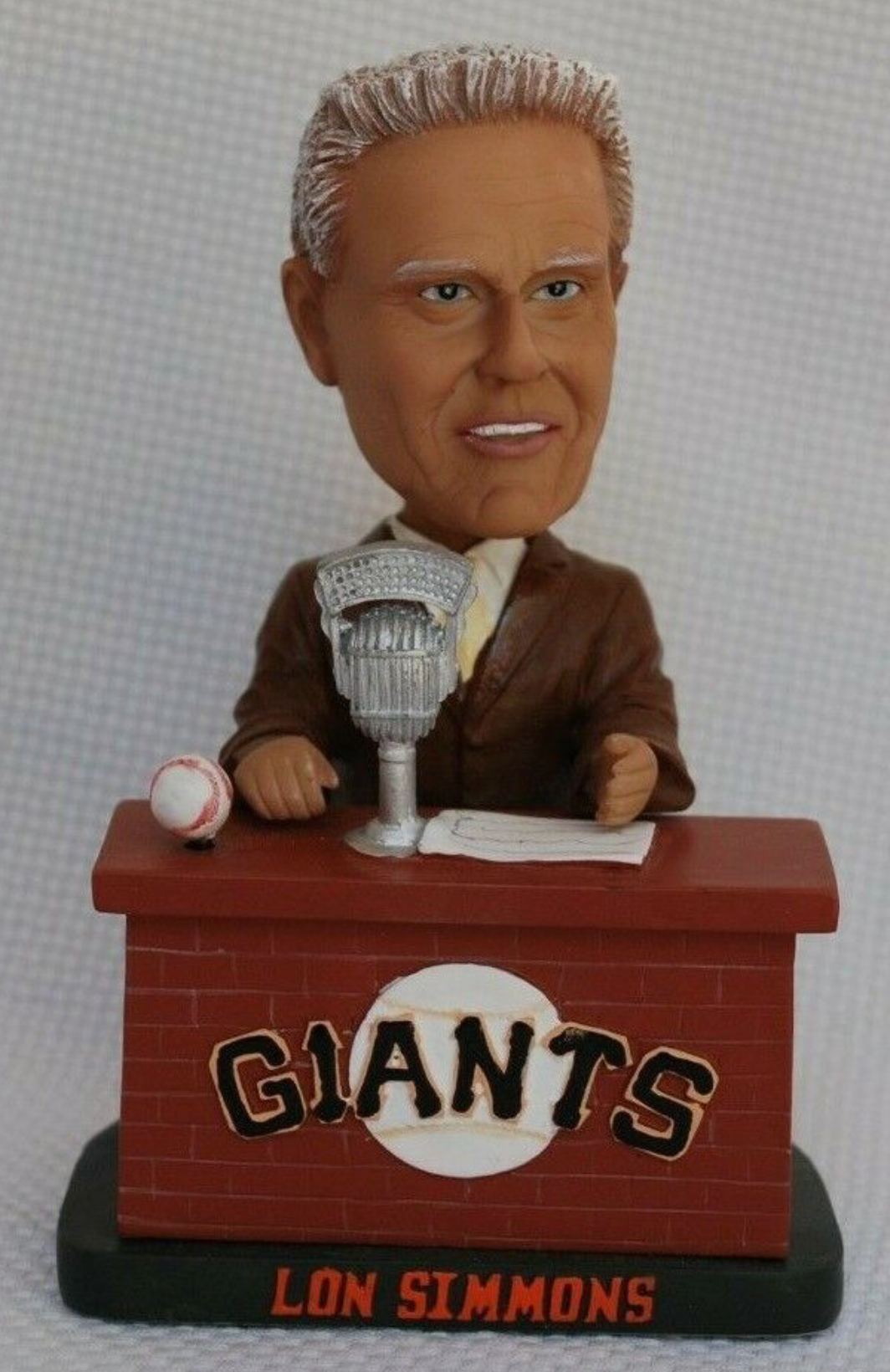 Lon Simmons San Francisco Giants Special Talking Bobblehead 