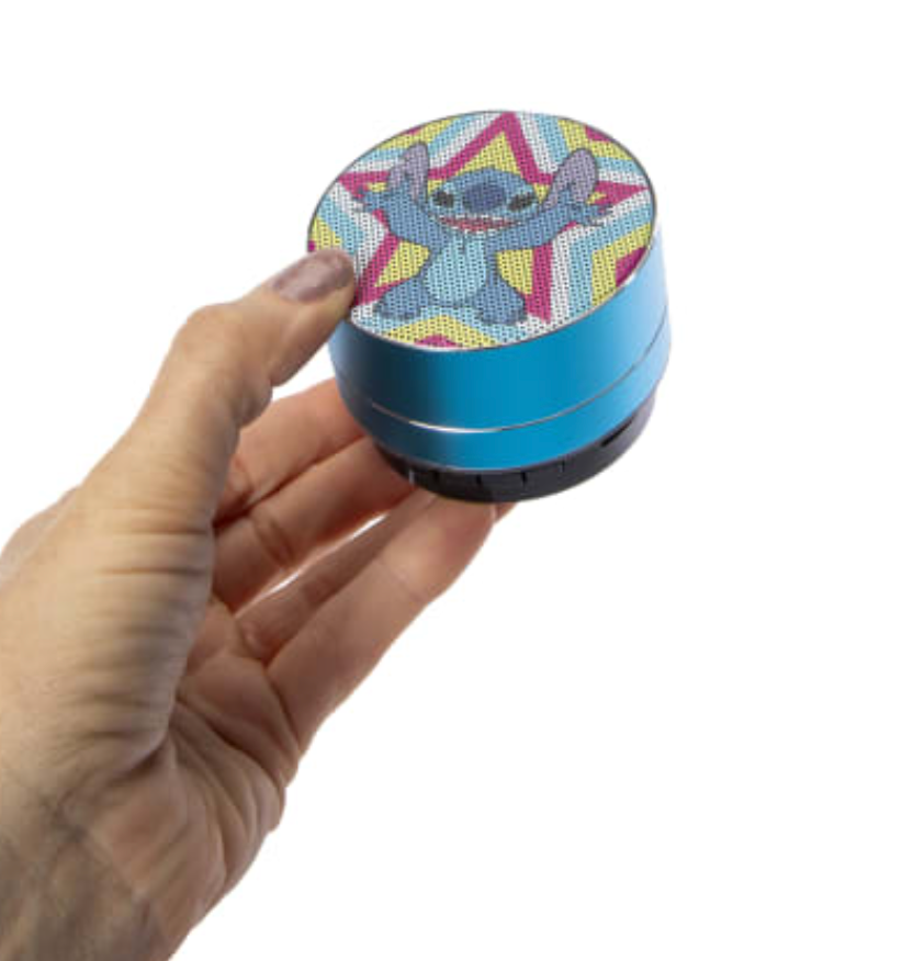 Disney Lilo & Stitch Light Up Wireless Puck Speaker