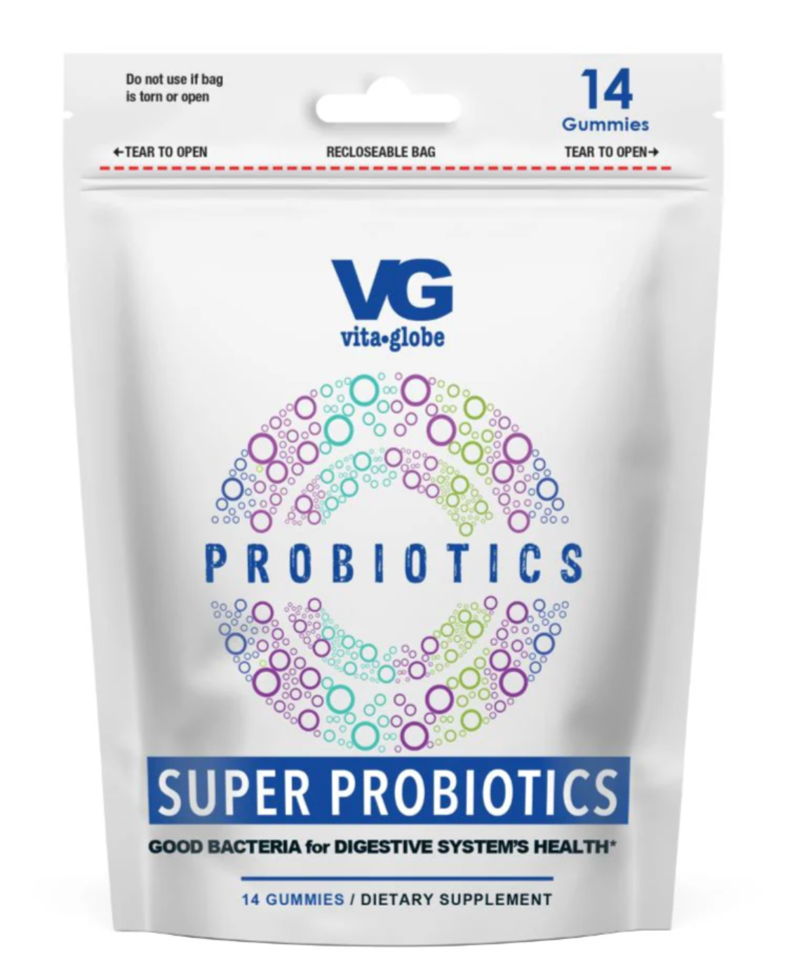 Super Probiotics Gummy Vitamin Pouches