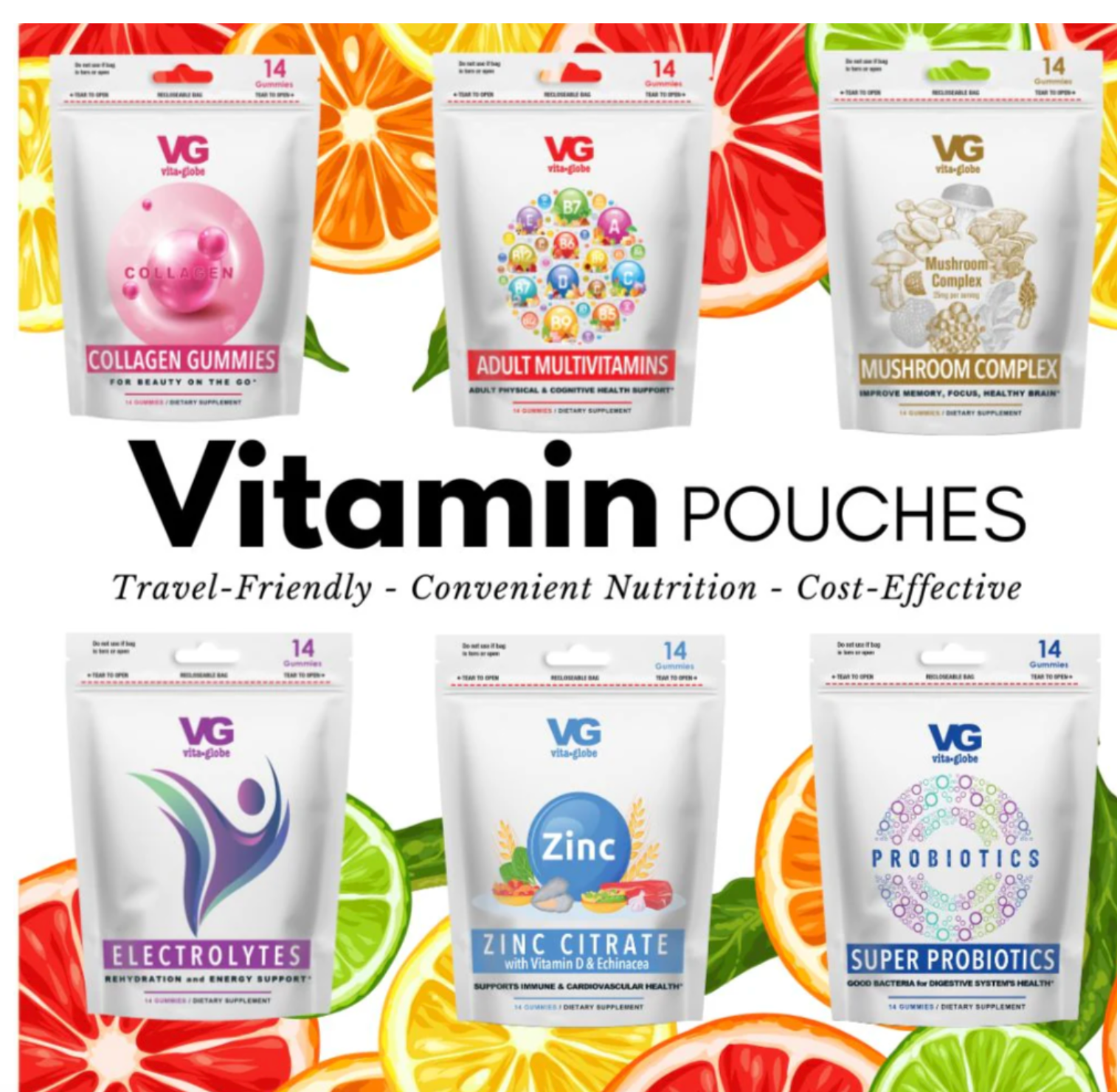 Super Probiotics Gummy Vitamin Pouches