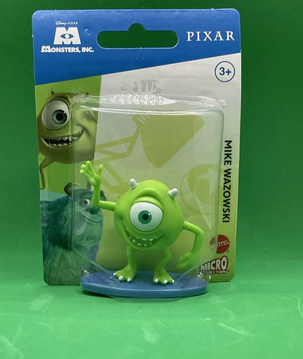 Disney Pixar Monsters "Mike Wazowski" Mini Figure (New)